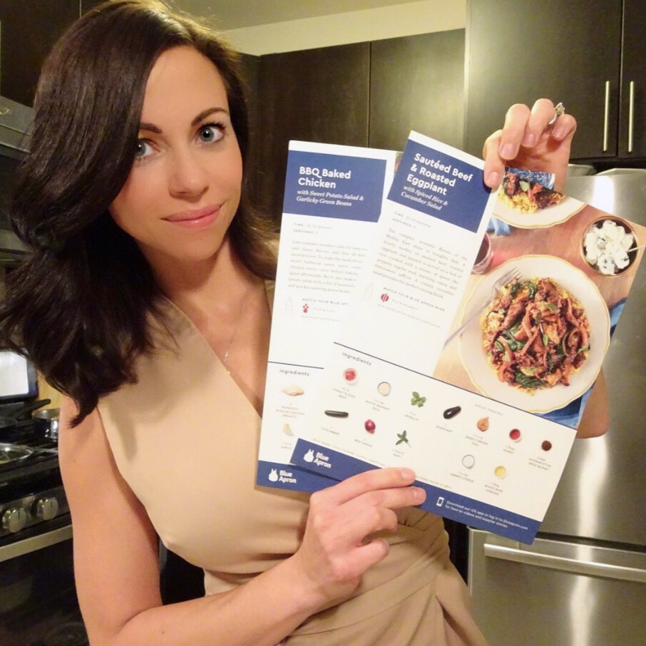 Blue Apron Home Delivery Recipe Service