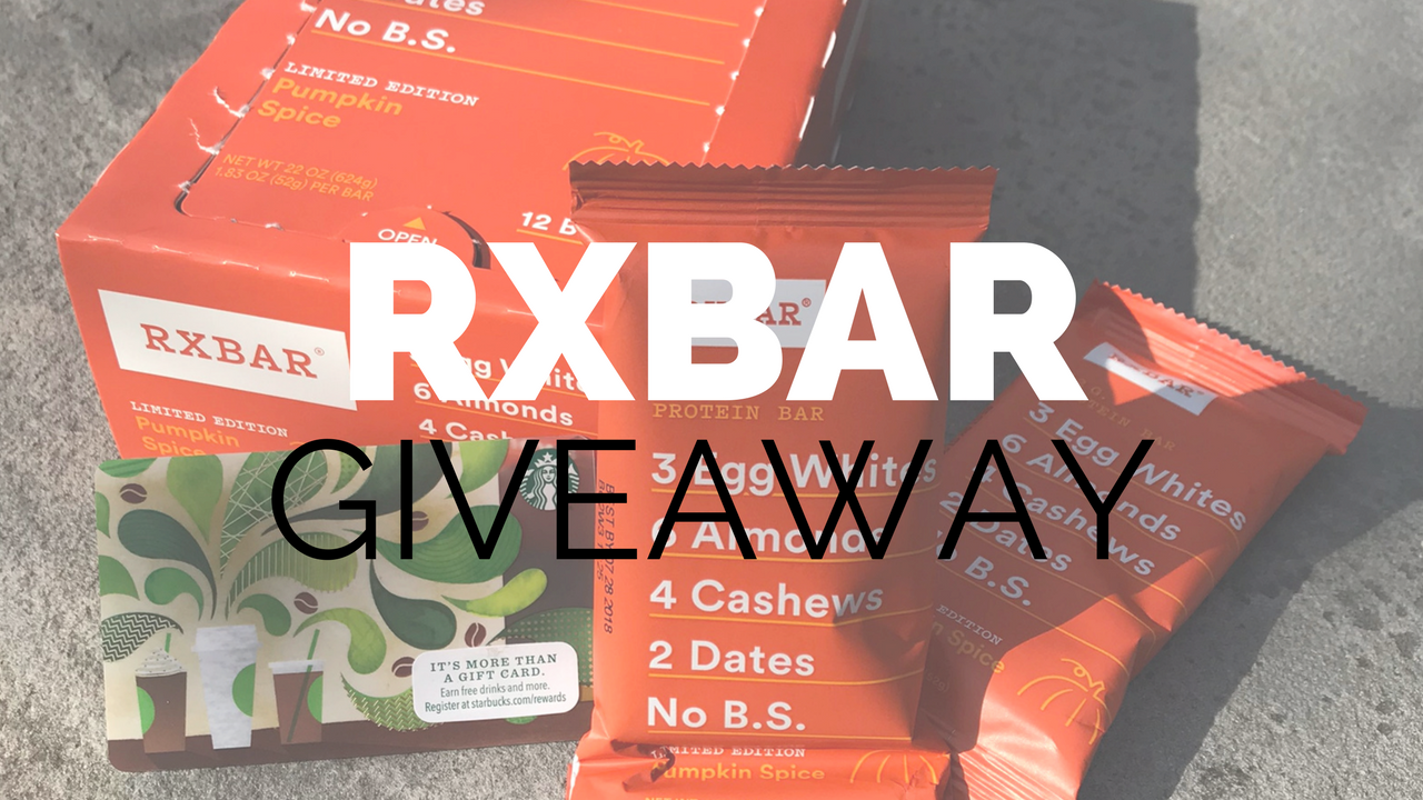 RXBar Whole Food Protein Bar Review and GIVEAWAY – Jersey Girl Talk